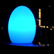 Rechargeable Colour Changing Led Egg, Egg Shaped Table Lamps